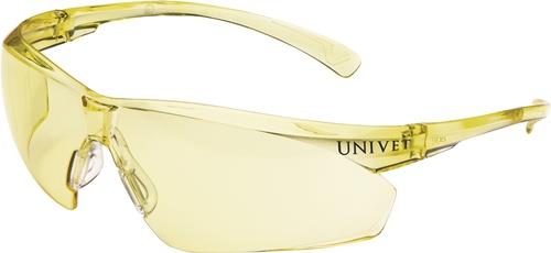 Schutzbrille 505U EN 166,EN 170 Bügel gelb,Scheibe gelb PC UNIVET