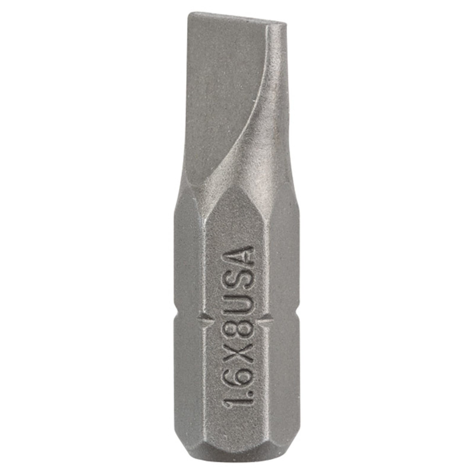 Bosch Schrauberbit Standard für Längsschlitzschrauben (S) Schlitz S 1,6 x 8,0 - 2609255912