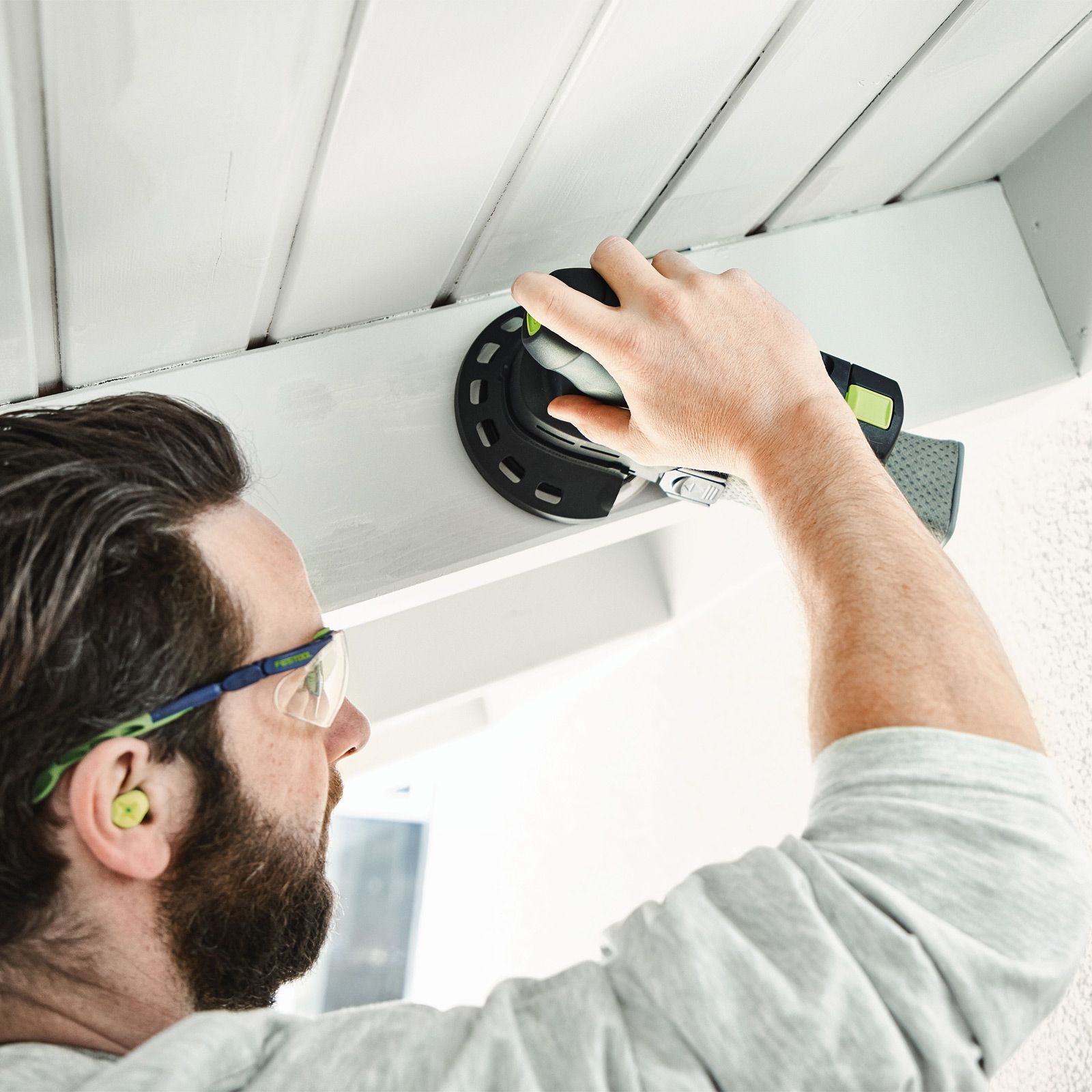 Festool Akku-Exzenterschleifer ETSC 125 3,0 I-Plus / 2x 3,0 Ah Akku + Ladegerät + Zubehör im Systainer - 577694