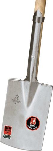 IDEAL Rodespaten Blattmaß 285 x 185 mm Größe 2 mit Eschen-T-Stiel - 10020272