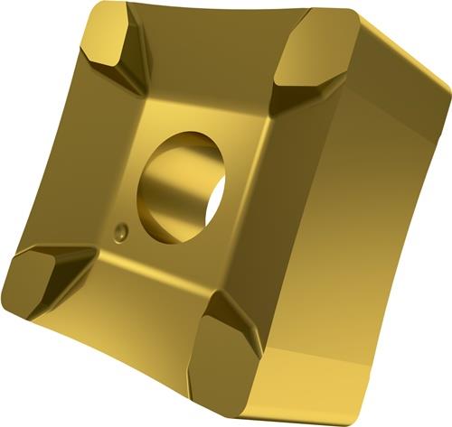 Scarfing-Schneideinsatz ISO SNMX 15-R90:6640 Radius 90mm MT-CVD beschicht. Gold