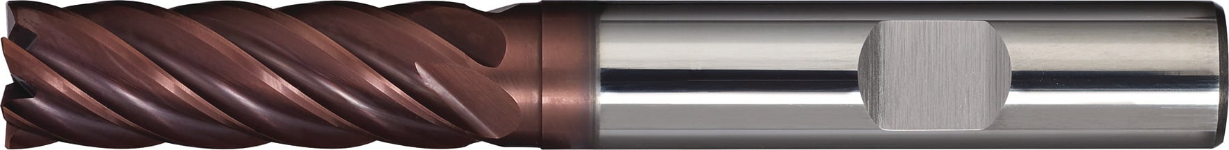 Schaftfräser D.12mm Einsatz-L.45mm VHM TiAlN 35-38Grad HB Z.6 ext.lang TECWERK