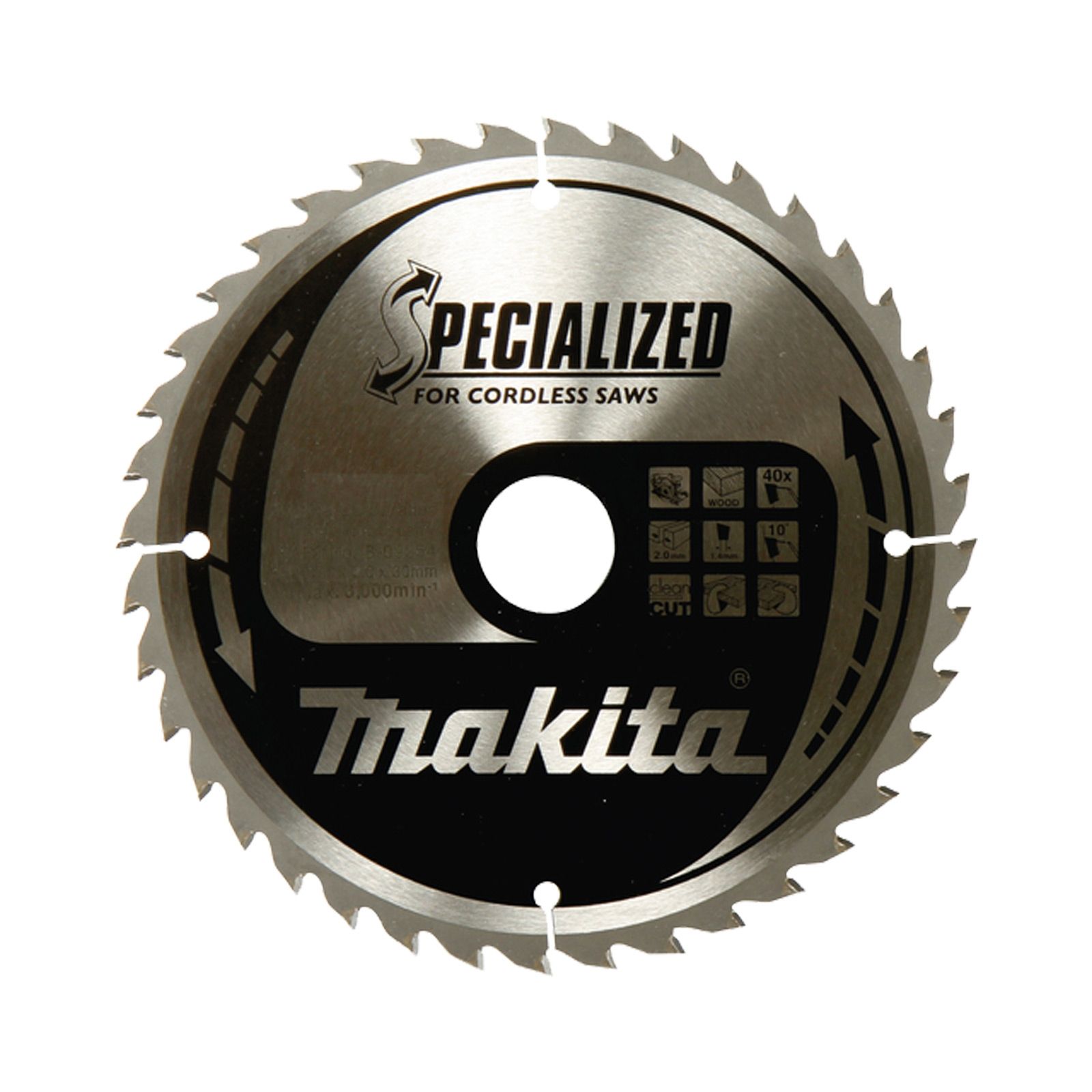 Makita SPECIALIZED Sägeblatt 160x20x48Z - B-32998