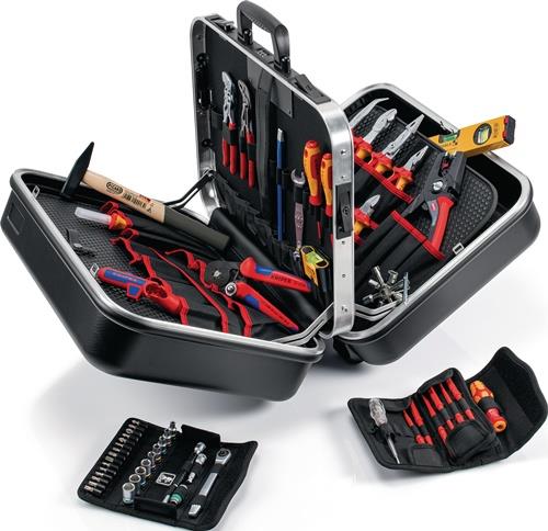 Knipex Werkzeugsortiment BIG Twin Elektro 63-teilig - 002142