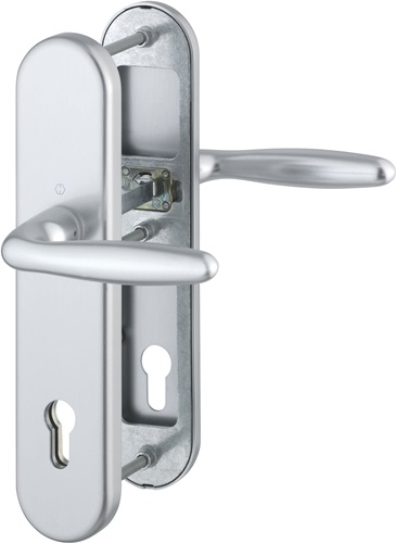 HOPPE Schutzgarnitur Verona 1510/3331/3310 Alu.F1 92mm 67-72mm - 3666941