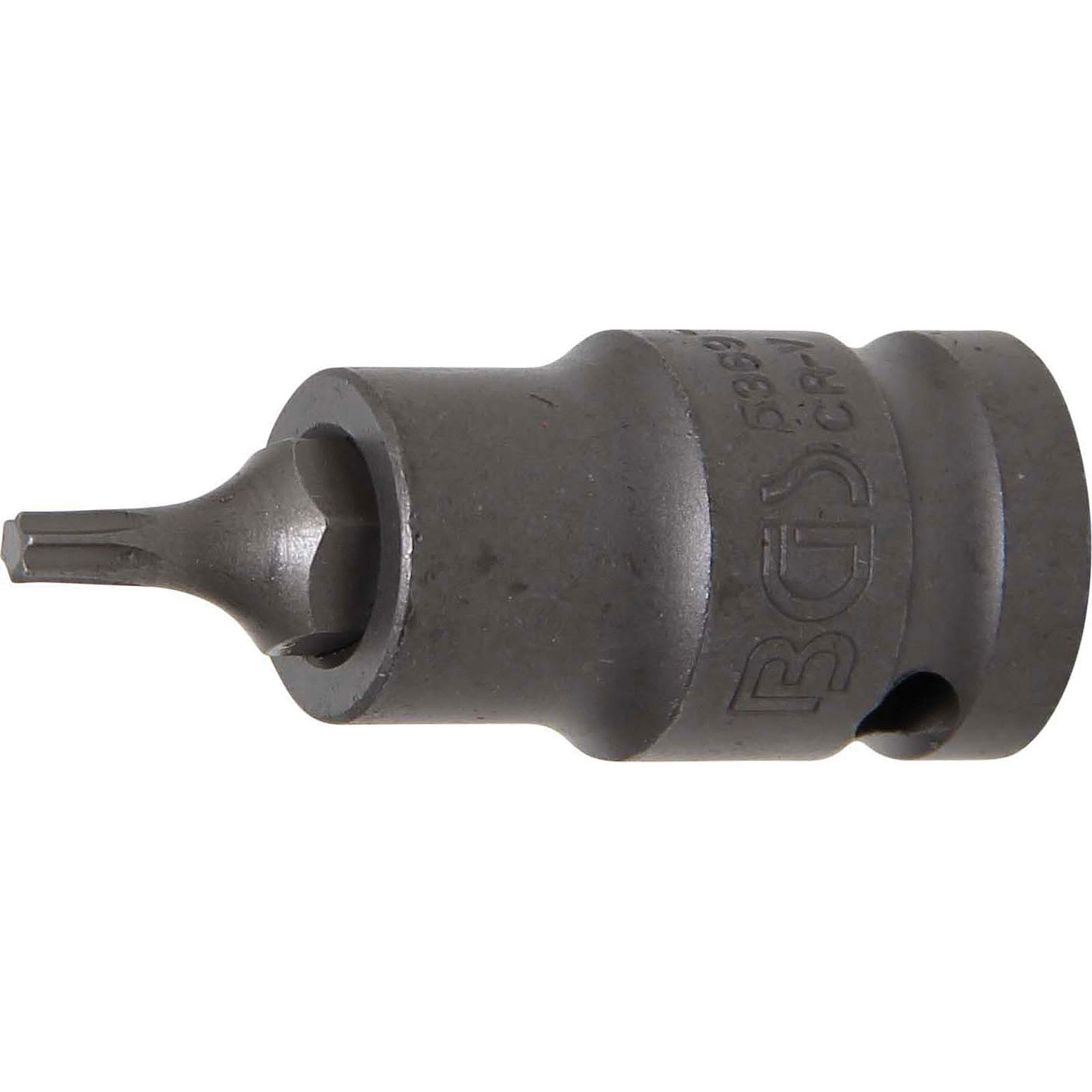 BGS Kraft-Bit-Einsatz Antrieb Innenvierkant 12,5 mm (1/2") T-Profil (für Torx) T20 - 5369