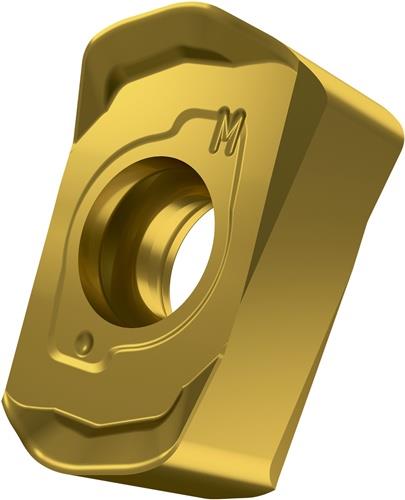 Fräswendeschneidplatte ISO BNGX 10T308SR-M:M6330 D.2,76mm PVD beschichtet Gold