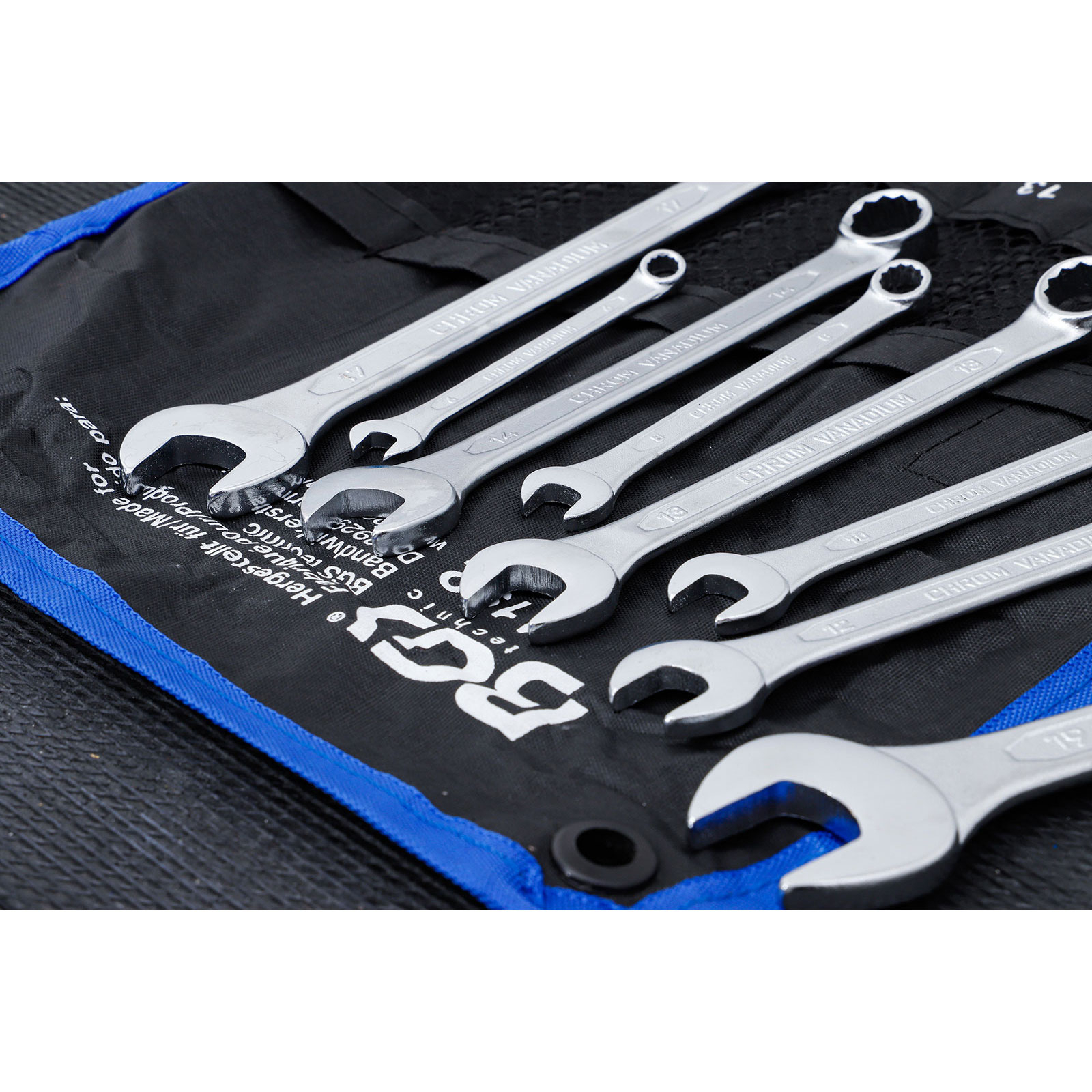 BGS Maul-Ringschlüssel-Satz SW 6 - 19 mm 8tlg. - 1192