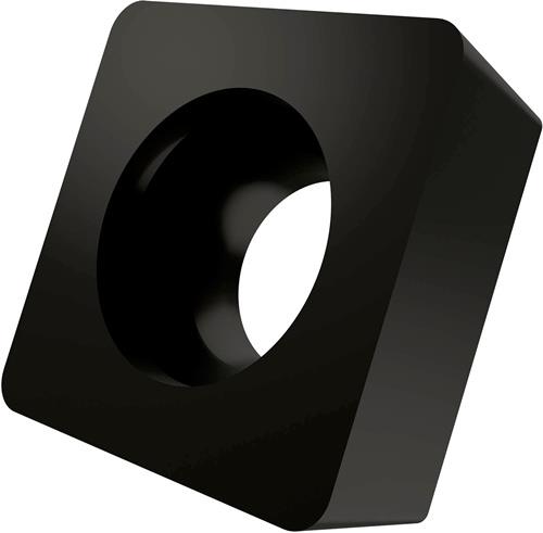 Drehwendeschneidplatte ISO SCMW 09T304:T5305 D.4,4mm MT-CVD beschichtet Schwarz