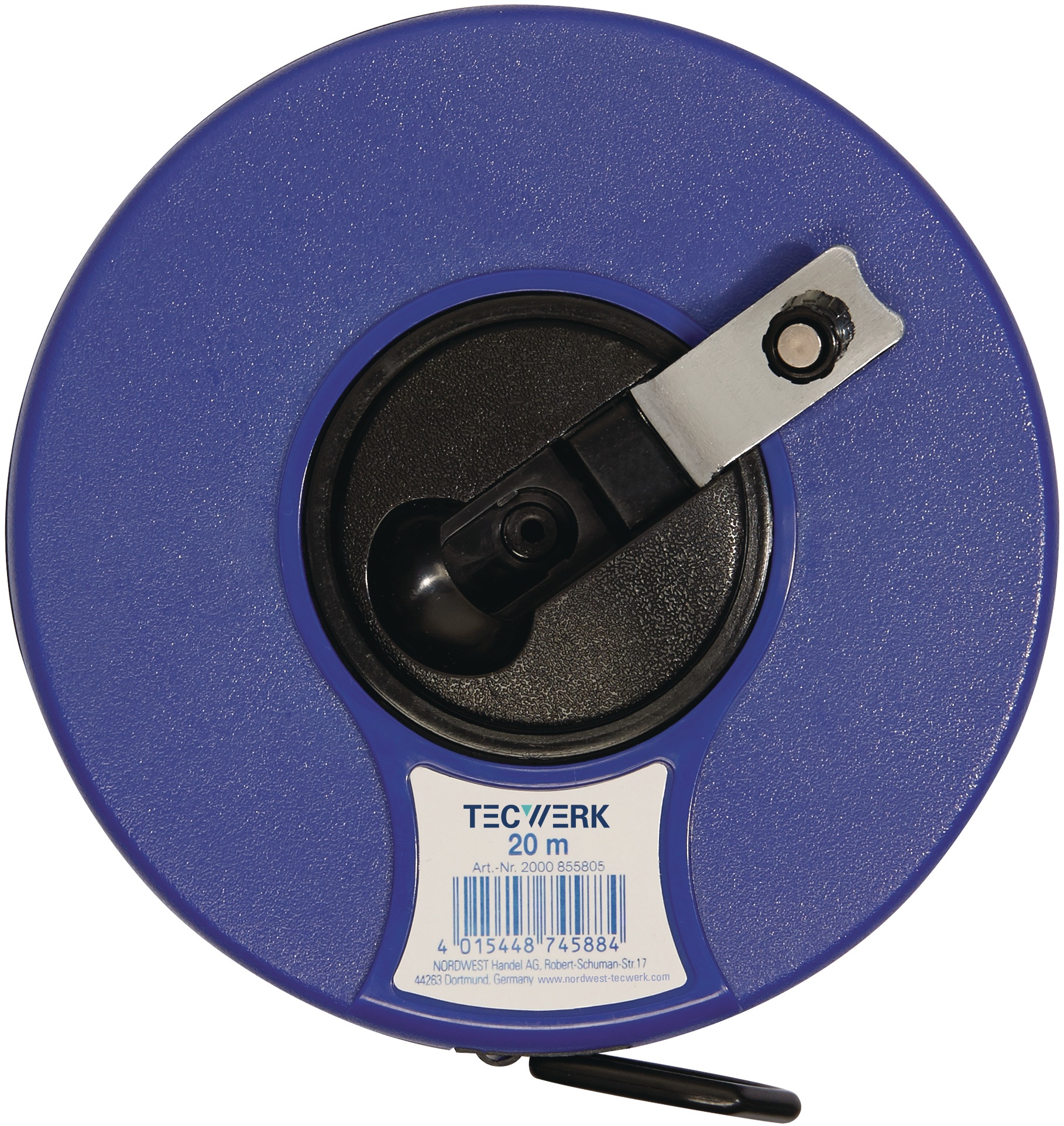 Kapselbandmaß L.30m Bandbr.13mm 2 mm/cm EG II ABS Nylon-Fiber TECWERK