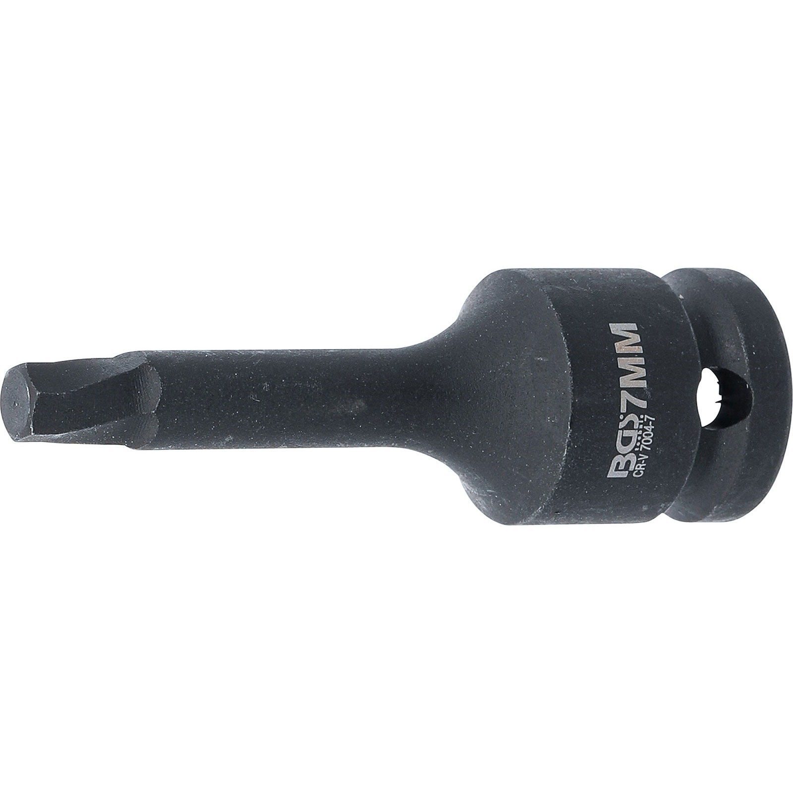 BGS Schraubenausdreher Antrieb Innenvierkant 12,5 mm (1/2") für defekten Innensechskant 7 mm - 7004-7