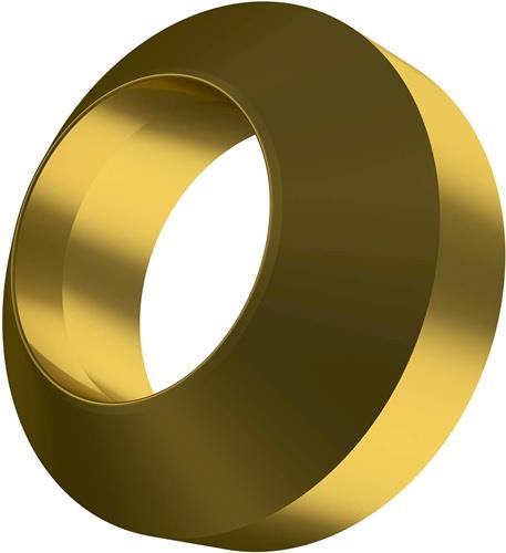 Scarfing-Schneidring ISO PSR2-R12:5040 Rohrinnen-D. 34mm MT-CVD beschichtet Gold