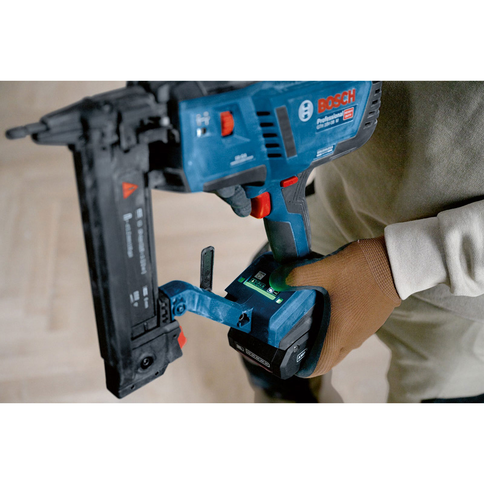 Bosch Akku-Holztacker GTH 18V-38 M Solo in L-BOXX 238 - 0601482501