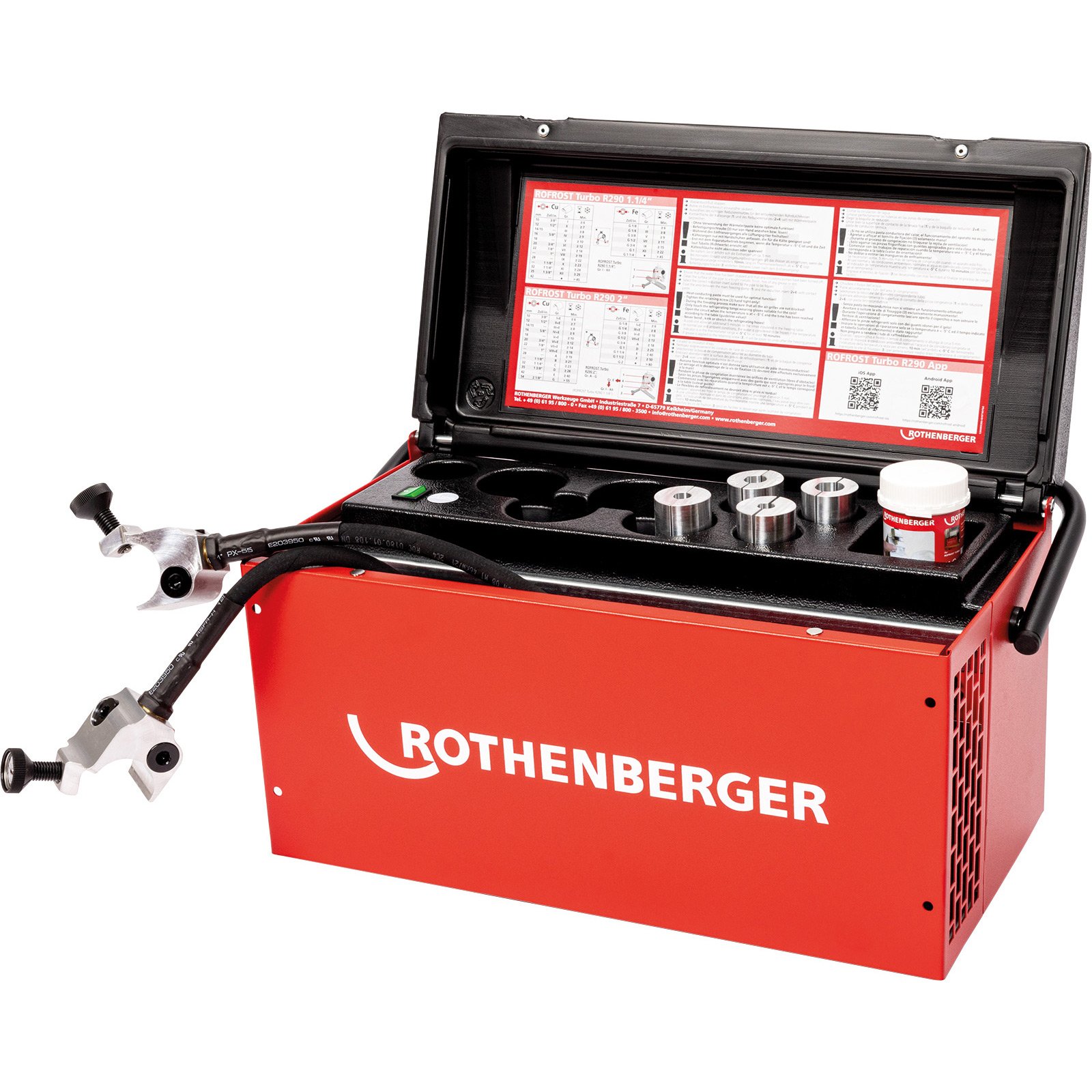 ROTHENBERGER ROFROST II R290 2" + 8 Einsätze, 230V - 1500004196