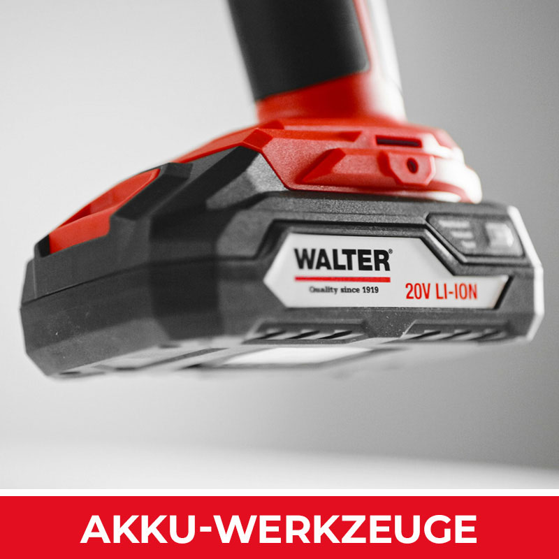  Walter 20V Li-Ion Akkus für Akku-Werkzeuge