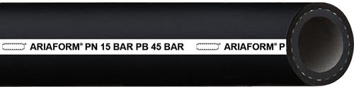 Pressluft-/Wasserschlauch ARIAFORM®/15 ID 16mm AD 26,0mm L.50m Schwarz TEGUMA