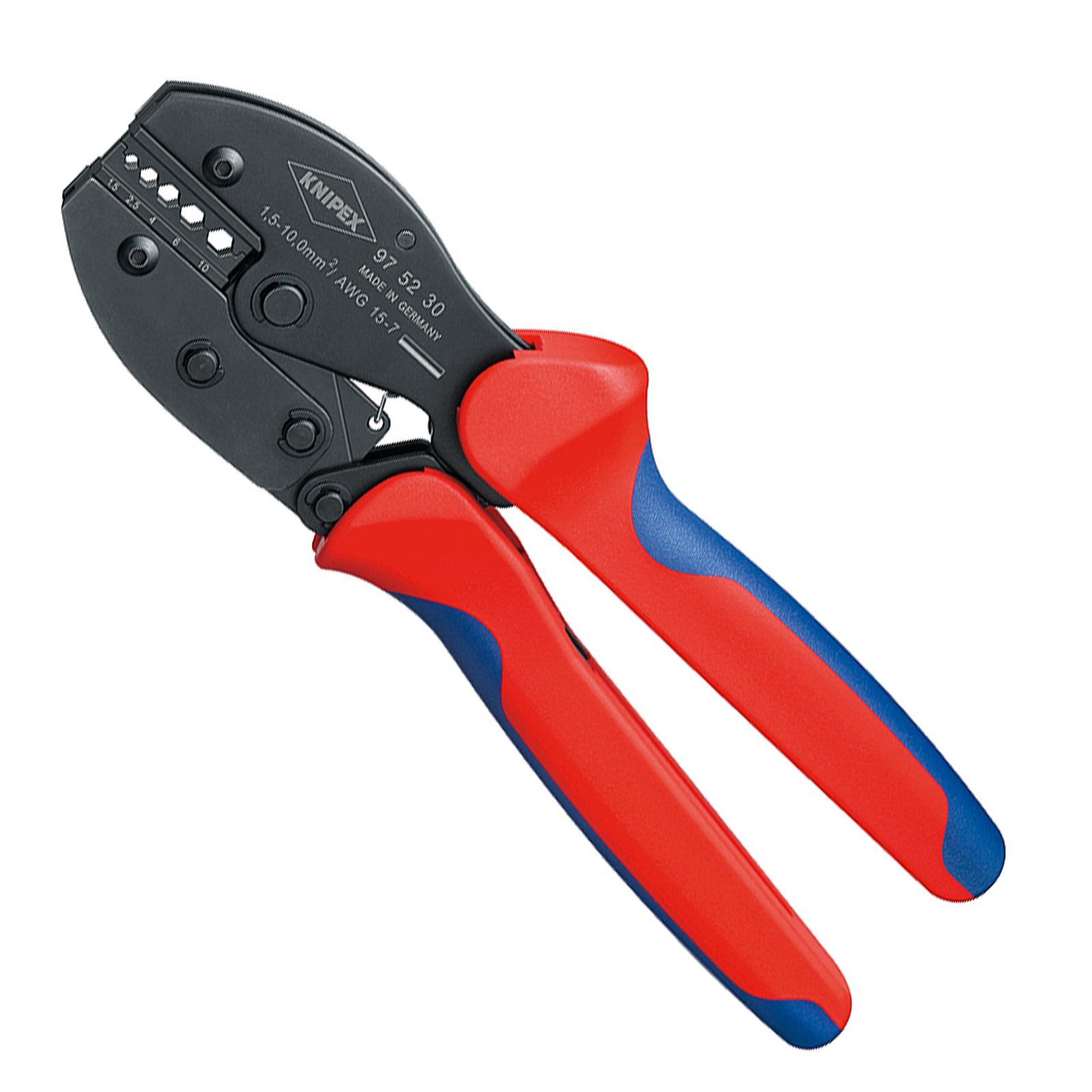 KNIPEX PreciForce Crimpzange 97 52 36 - Profi Crimpzange Für Isolierte Verbinder