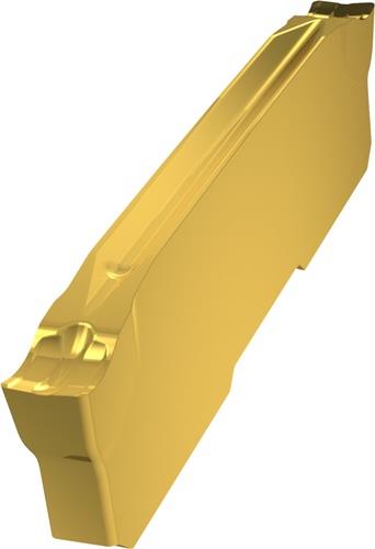 Wendeschneidplatte ISO GL1-D150M015-PM:G8330 Breite 1,5mm PVD beschichtet Gold