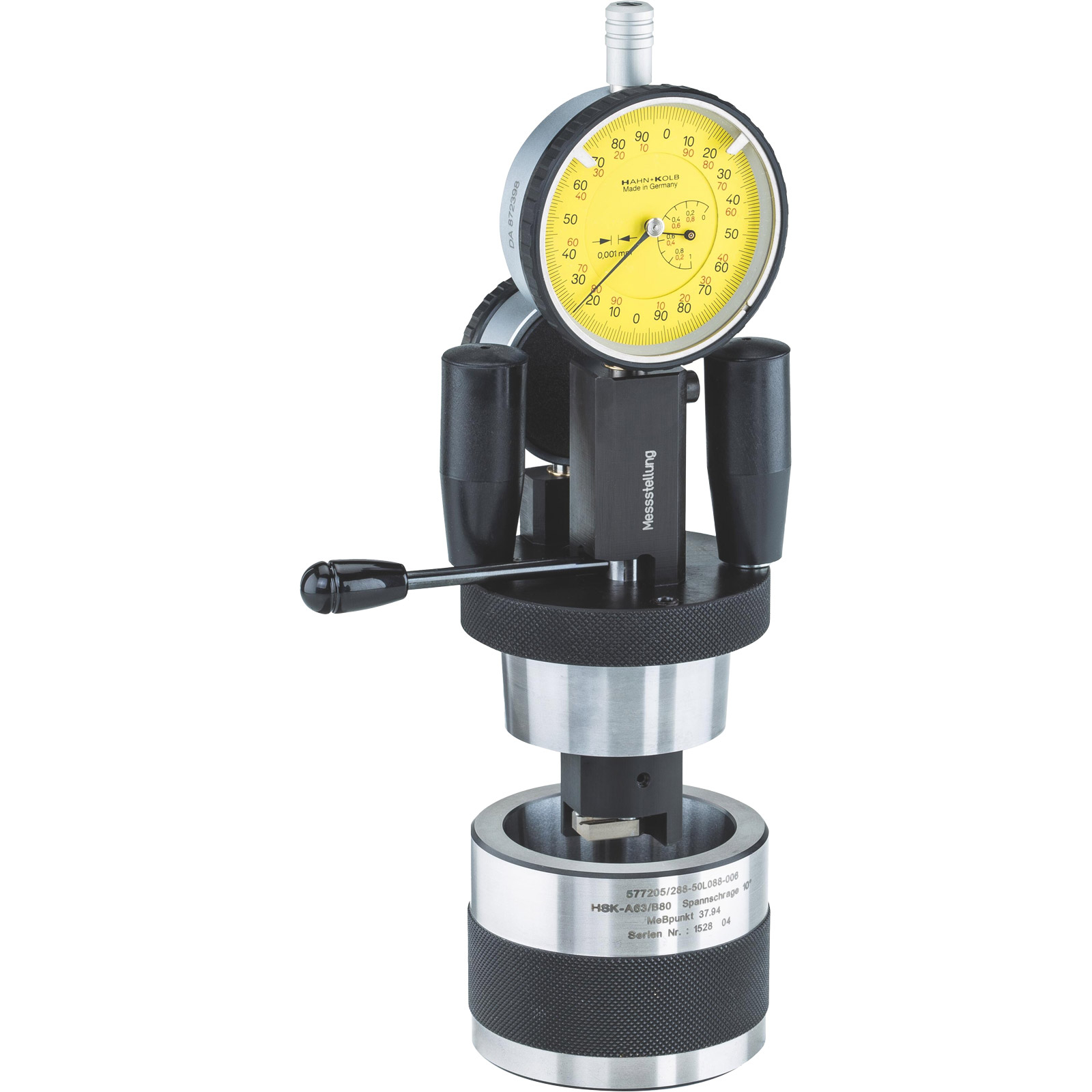 Röhm Messlehre - Zur Messung der Einbaukontur (Spannschräge) an Spindeln für automatische HSK-Spannsätze, Größe HSK-A/C/E/T 40, Größe HSK-B/D/F 50 - 1179168