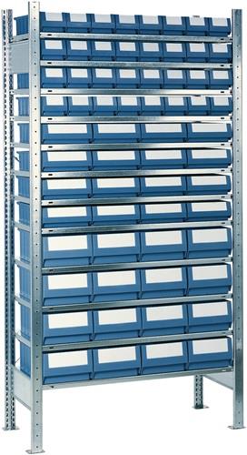 Steckregal H2000xB1.000xT300mm Anbauregal 12 Stahlböden 32 x 1,16 x 2,16 x 3 - 9000453782