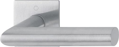 HOPPE Türdrückerpaar Ams.E1400Z/848N VA F69 m.Drückerrosetten VK 8mm - 3747020