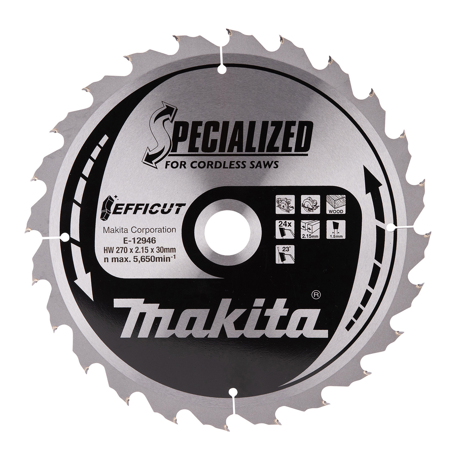 Makita EFFICUT Sägeblatt 270x30x24Z - E-12946
