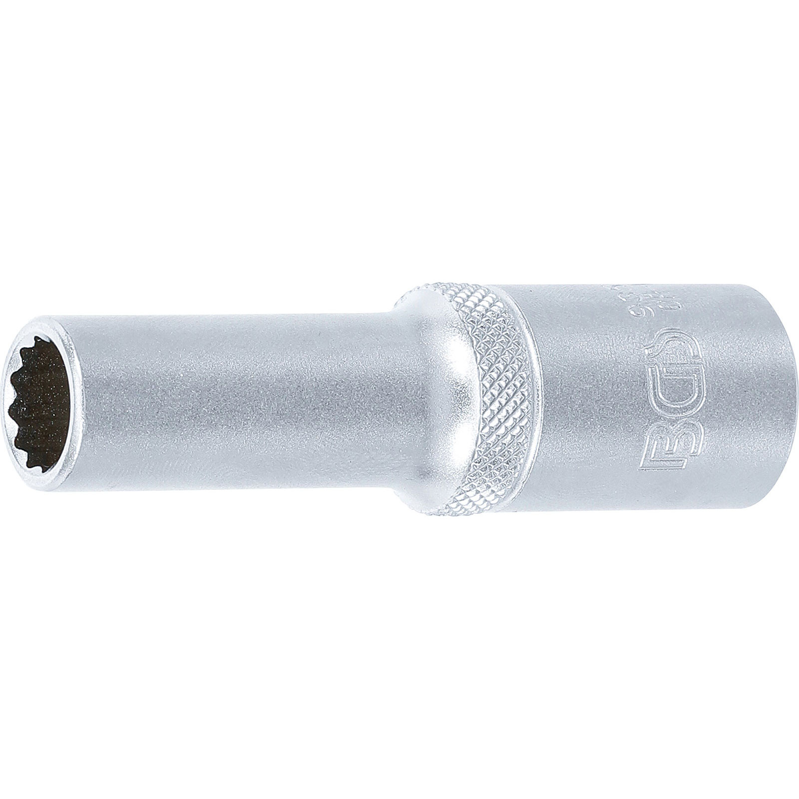 BGS Steckschlüssel-Einsatz Zwölfkant tief Antrieb Innenvierkant 12,5 mm (1/2") SW 11 mm - 9357