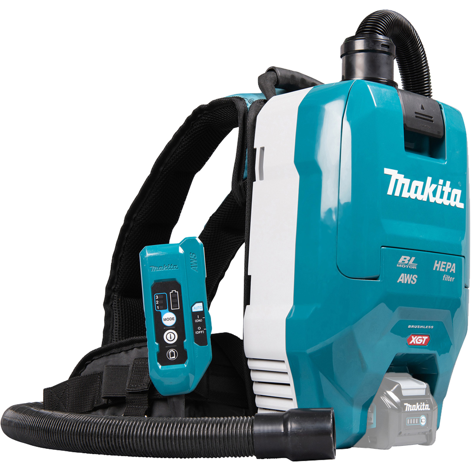 Makita VC009GZ01 Akku-Rucksackstaubsauger 40V max. mit AWS Solo