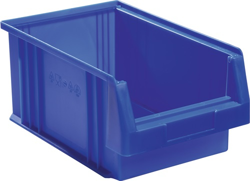 LA-KA-PE Sichtlagerkasten PLK L330 x B213 x H150 mm PP blau - 01550 02 02