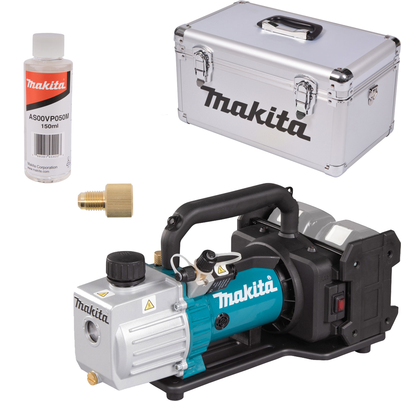 Makita DVP181ZK Akku-Vakuumpumpe 18 V Solo im Koffer