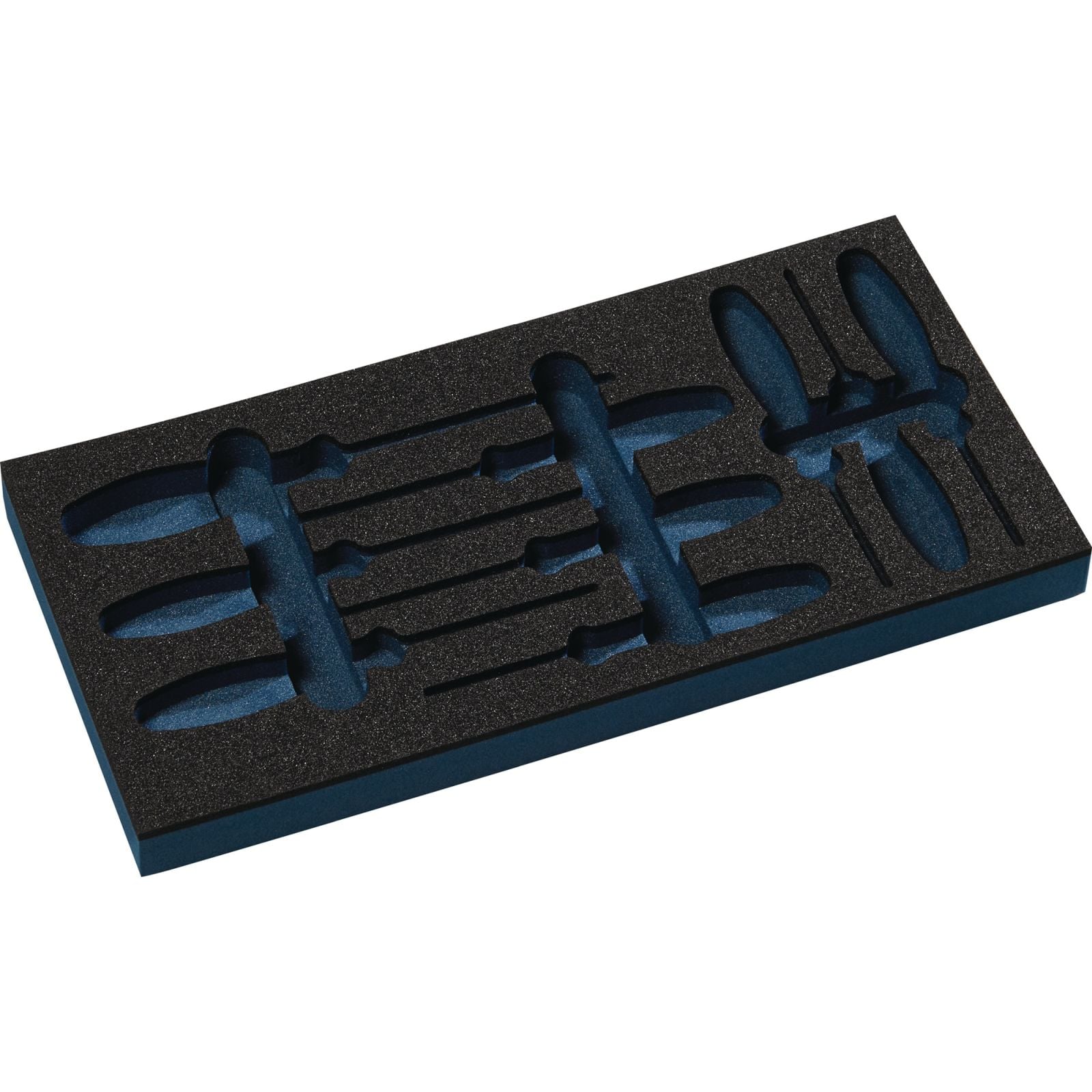 Werkzeugmodul Leereinlage 1/3-Modul 2000 871 239 9-tlg.TECWERK