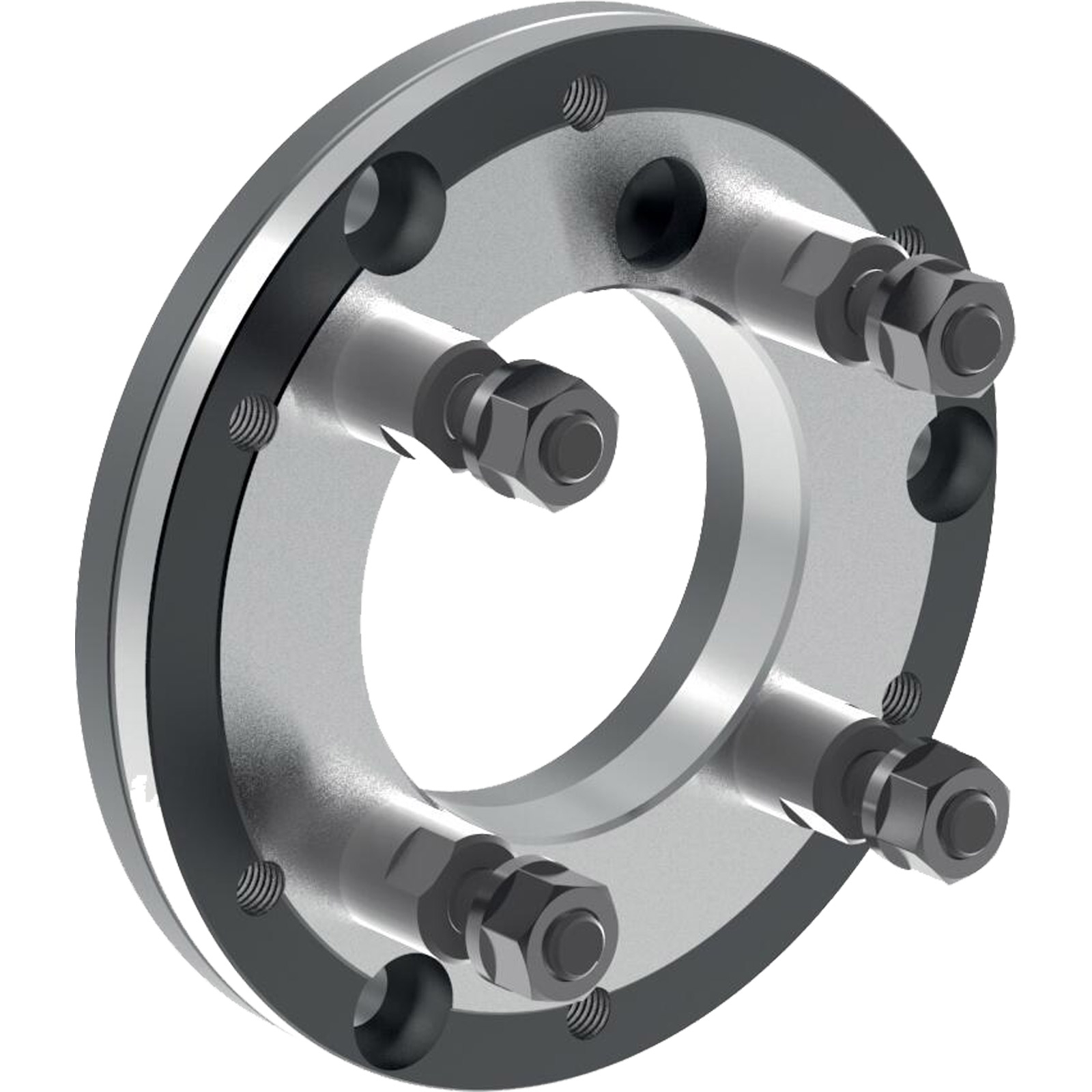 Röhm Stahl-Zwischenflansch nach DIN ISO 702-3 Flanschgröße 6 Ø 170 futterseitig nach DIN 6350 - 1349429
