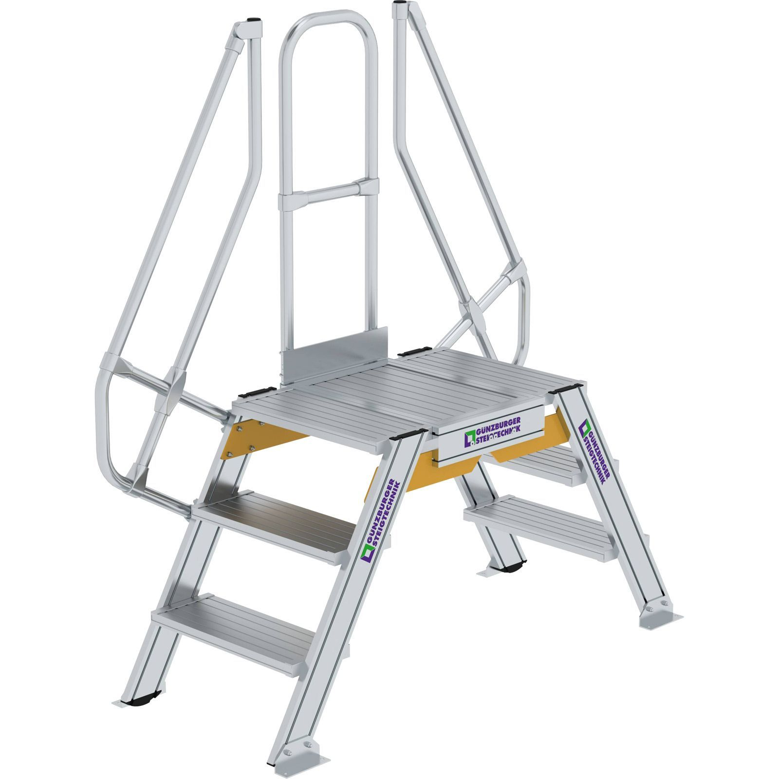 Günzburger Steigtechnik Überstieg 60° Stufenbreite 600 mm