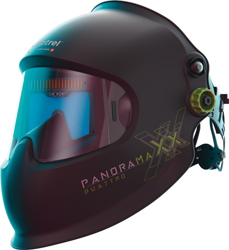 OPTREL Schweißerschutzhelm Panoramaxx Quattro re-charge IsoFit headgear 180 x 120 mm - 1010100