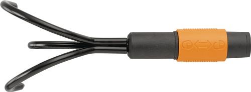 FISKARS Grubber QuikFit 90mm 3 Zinken Karbonstahl - 1000685