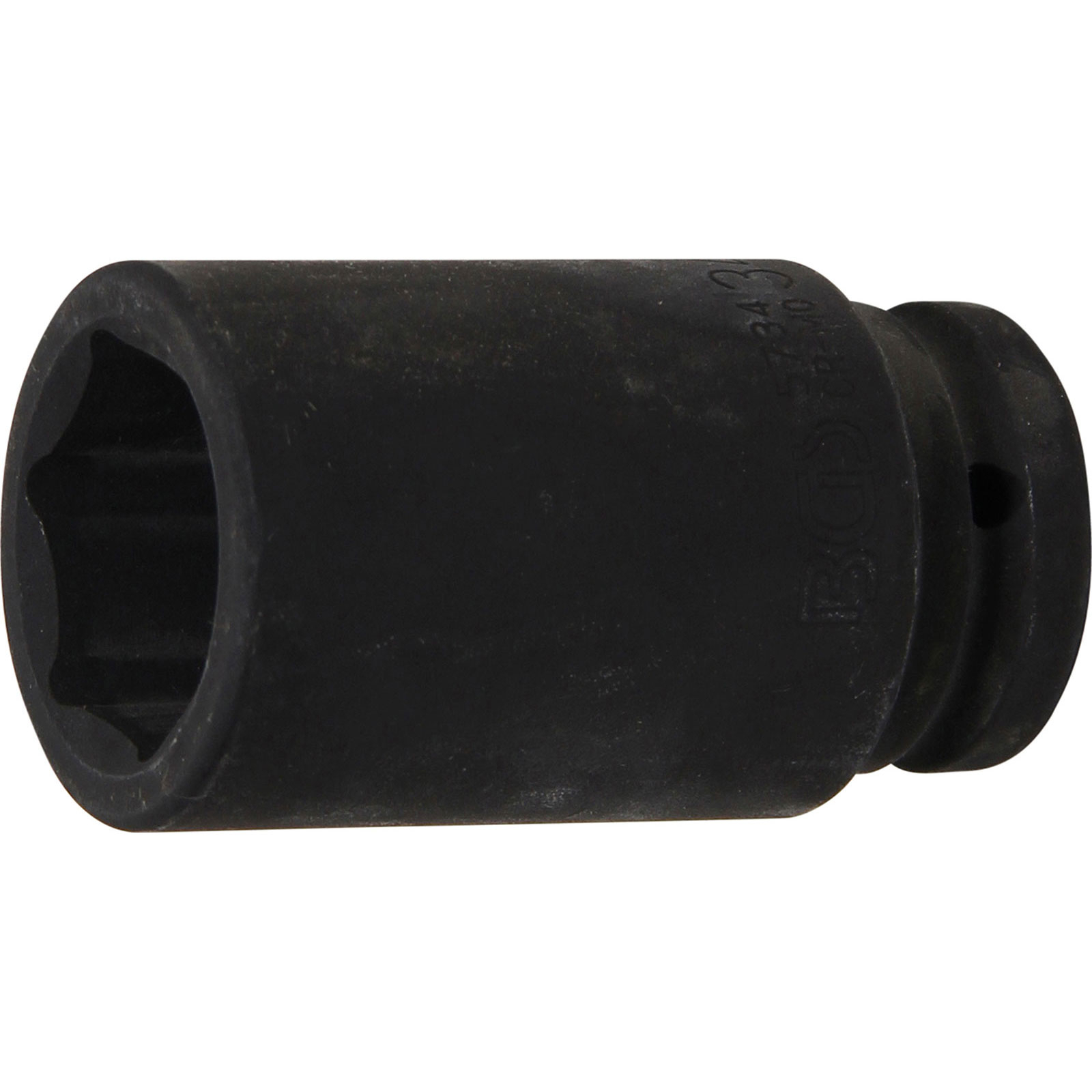 BGS Kraft-Steckschlüssel-Einsatz Sechskant tief Antrieb Innenvierkant 20 mm (3/4") SW 34 mm - 5734