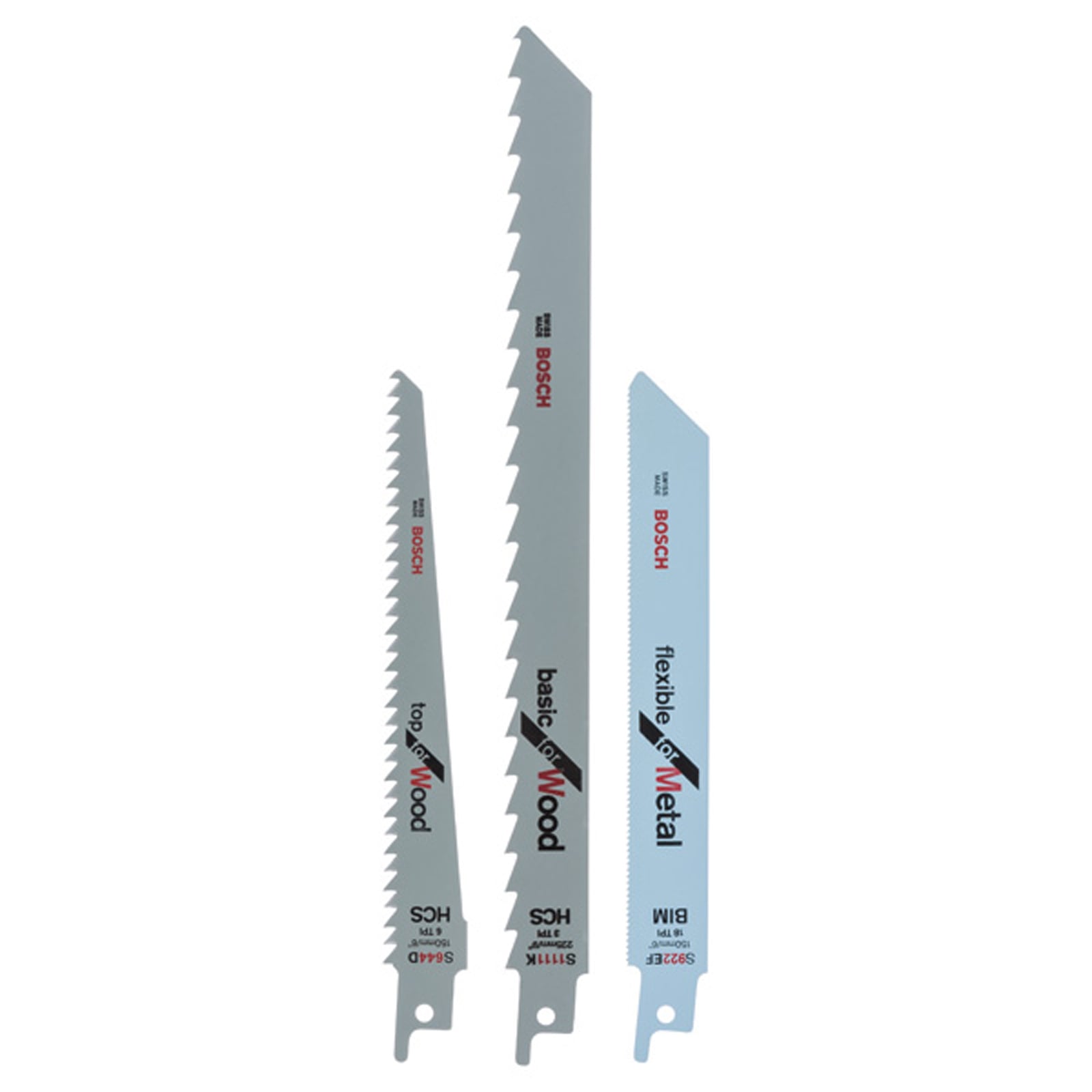 Bosch Säbelsägeblatt-Set S 922 EF; S 644 D; S 1111 K - 2609256715