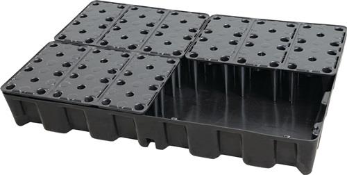 CEMO Auffangwanne 120 l L1200xB800xH180mm - 10711