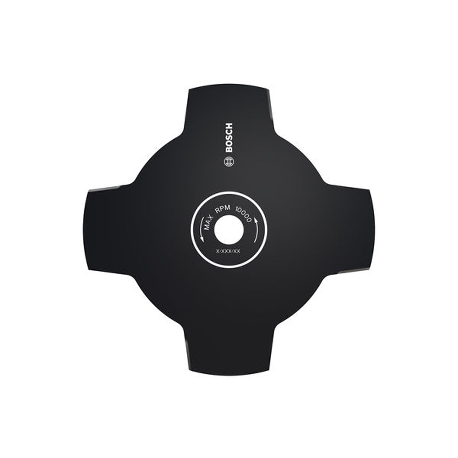 Bosch Zubehör für Akku-Freischneider Freischneidermesser 25 cm 4-Zahn - F016800665