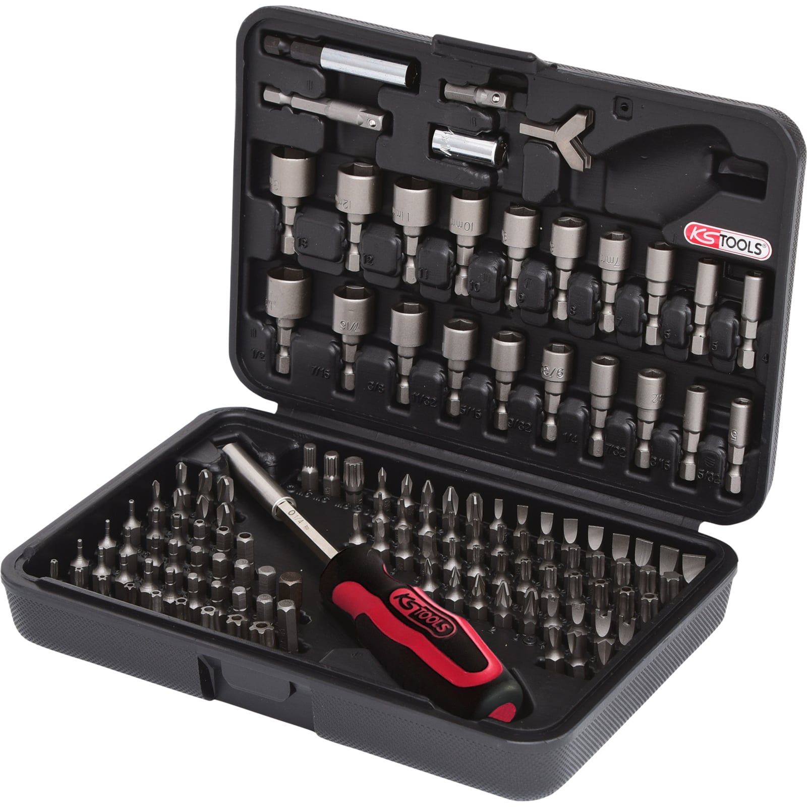 KS TOOLS 1/4" Bit-Satz 122tlg. - 911.2085