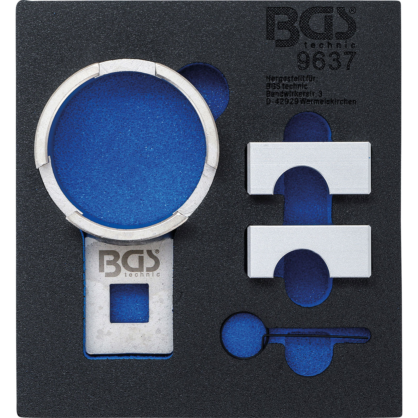 BGS Werkstattwageneinlage 1/6: Motor-Einstellwerkzeug-Satz für GM / Opel / Saab 2.0 Turbo - 9637