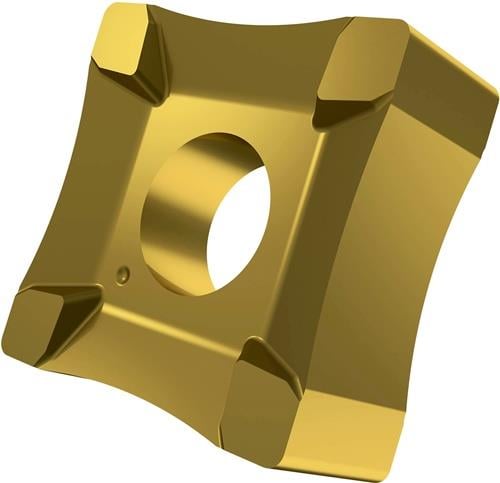 Scarfing-Schneideinsatz ISO SNMX 19-R35:6640 Radius 35mm MT-CVD beschicht. Gold