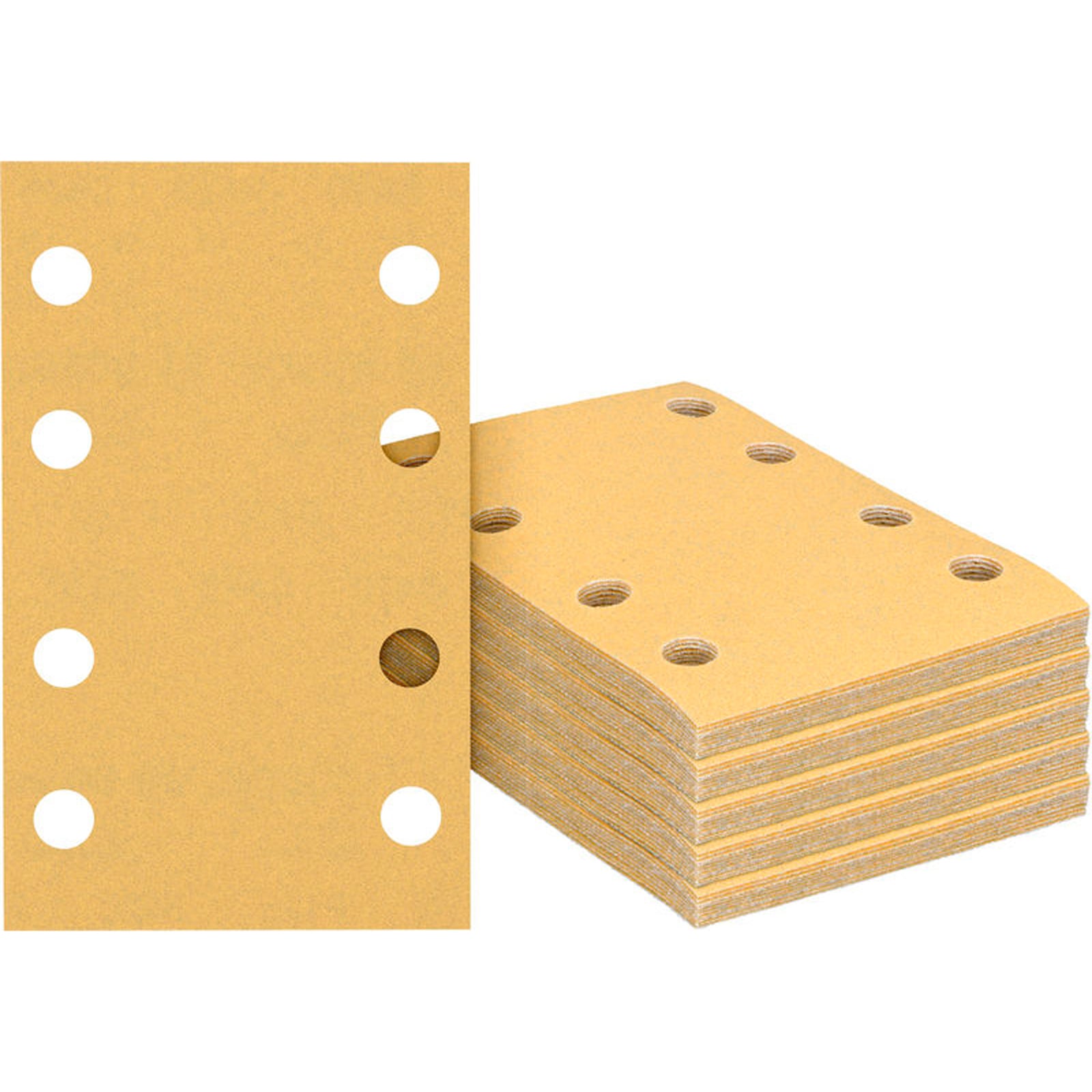 Bosch EXPERT C470 Schleifpapier Set, 80x133mm, K60/80/120/180/240, 50-tlg.Starter Pack