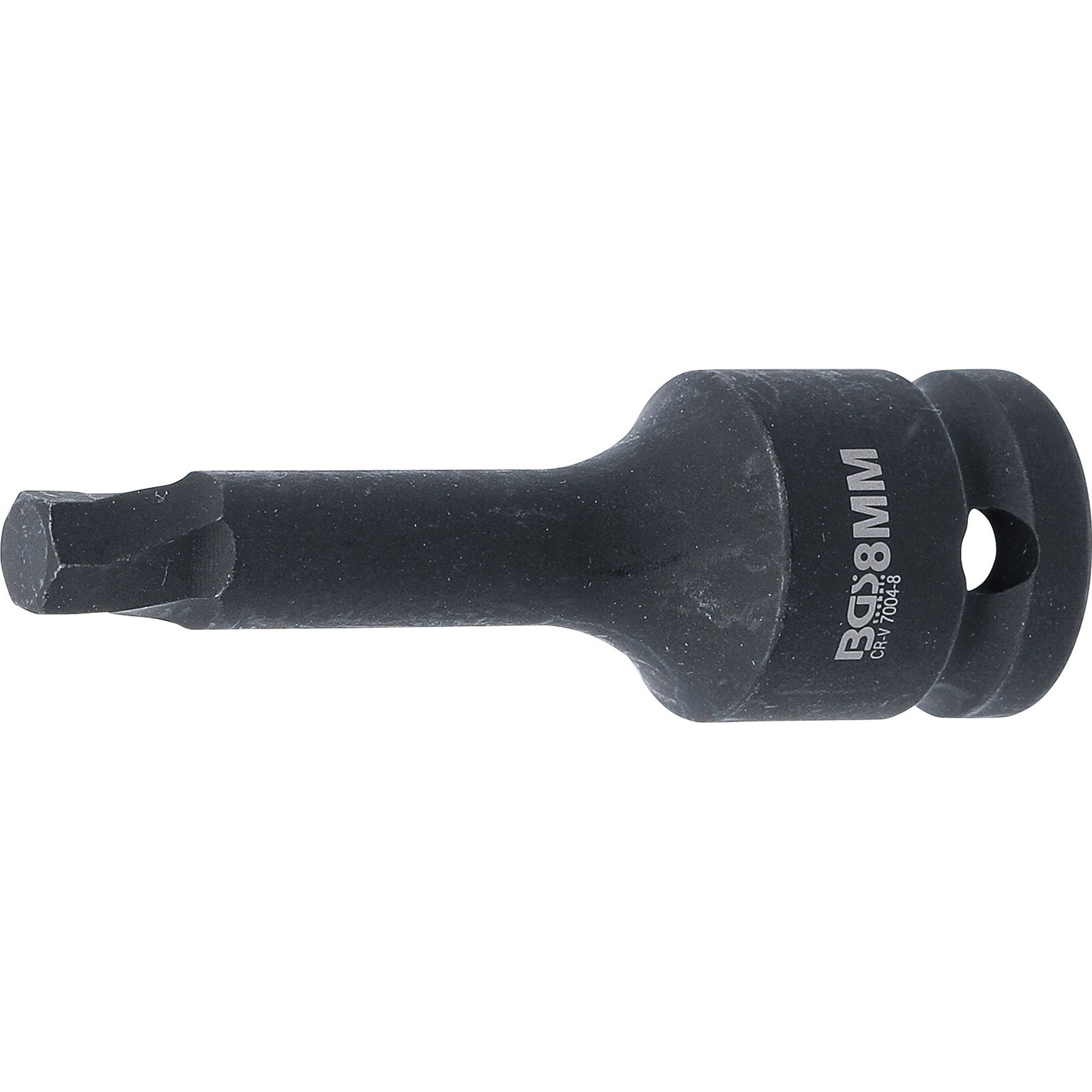 BGS Schraubenausdreher Antrieb Innenvierkant 12,5 mm (1/2") für defekten Innensechskant 8 mm - 7004-8