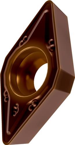 Drehwendeschneidplatte ISO DCMT 11T312E-RM:T8430 D.4,4mm PVD beschichtet PRAMET