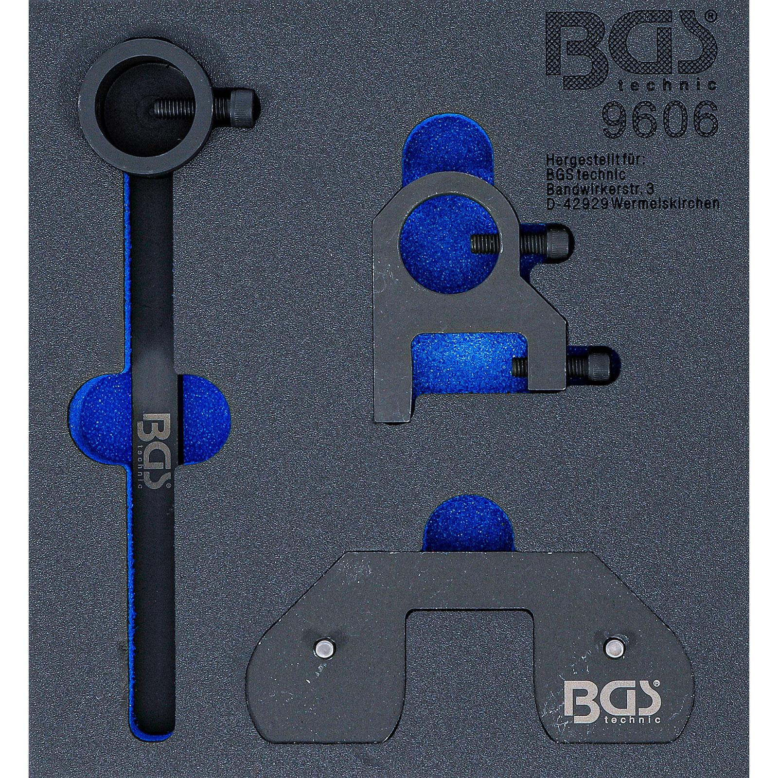 BGS Werkstattwageneinlage 1/6: Ausgleichswellen-Einstellwerkzeug-Satz für Land Rover / Citroen / Mitsubishi / Peugeot / Ford 2.2 DOHC Diesel-Motoren - 9606