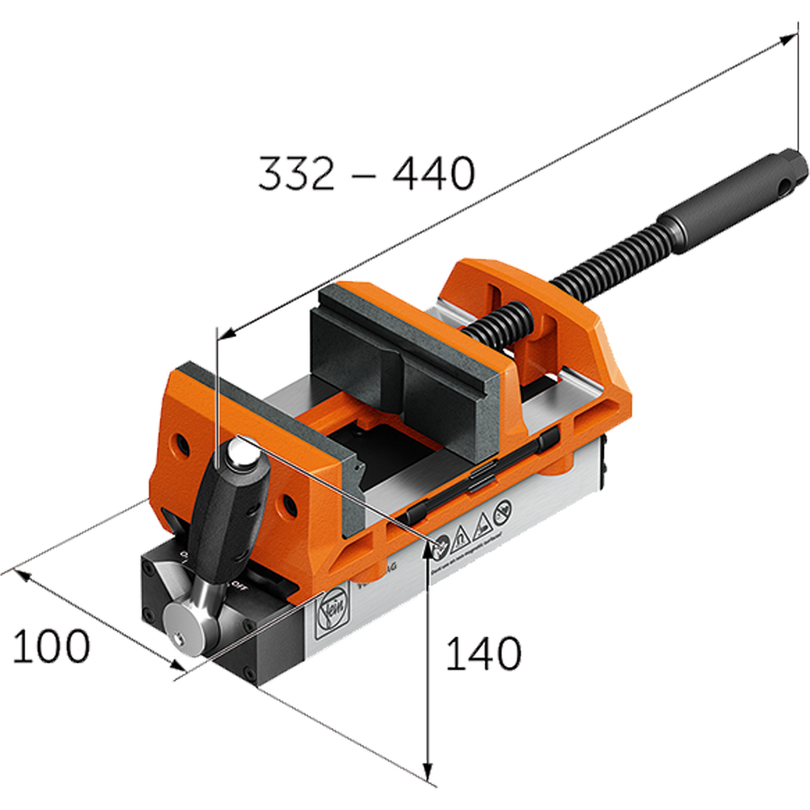 Fein VersaMAG Schraubstock Set - 90701003020