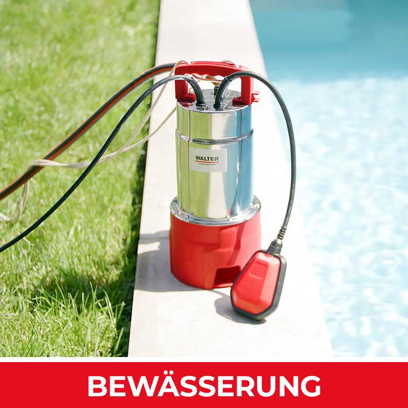 Walter Bewässerungspumpe für Garten- und Poolbewässerung