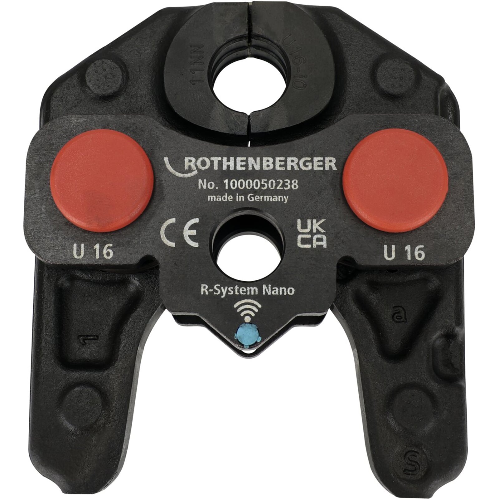 ROTHENBERGER ROMAX NANO iJAW, Pressbacke, U, 16 mm - 1000050238