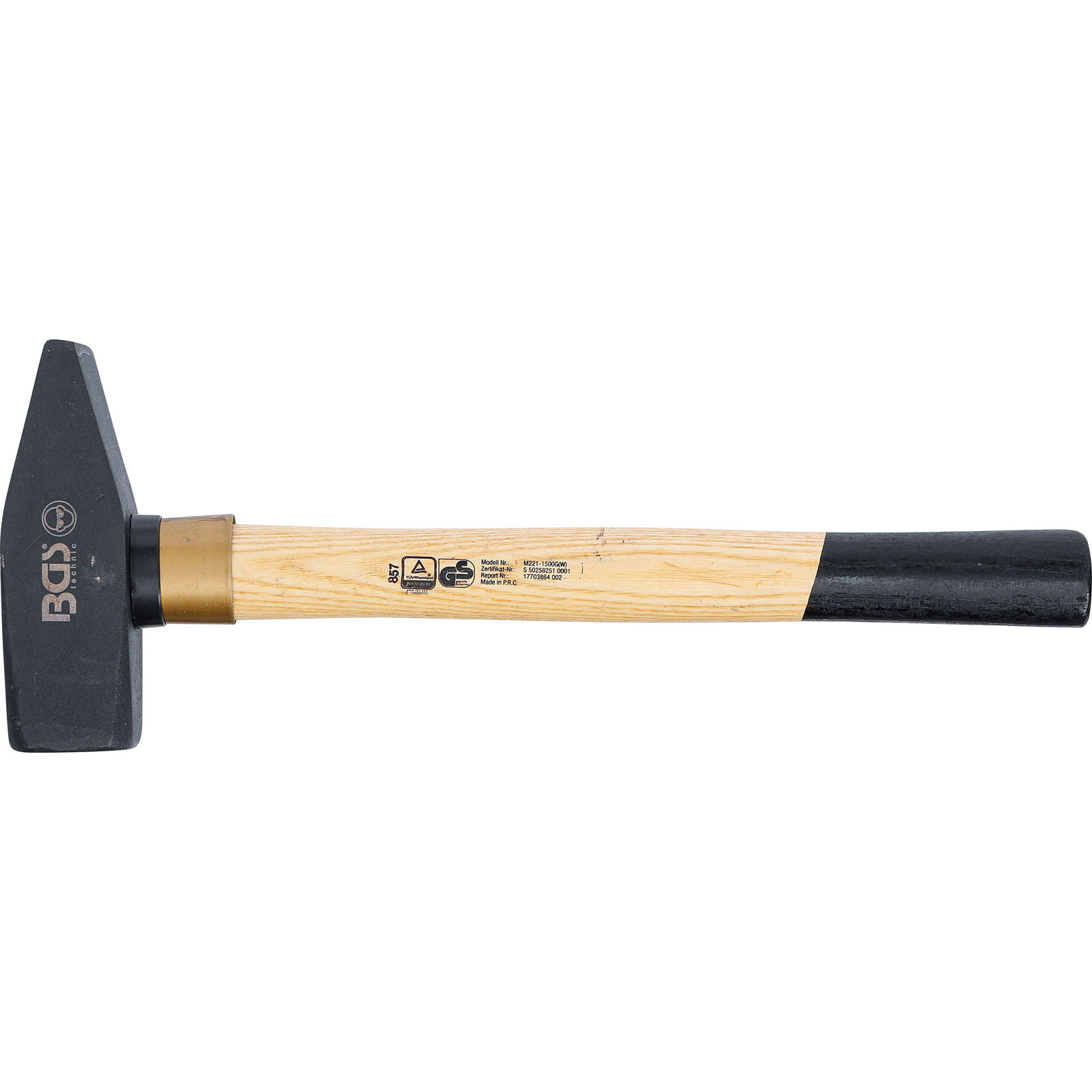 BGS Schlosserhammer Holz-Stiel DIN 1041 1500 g - 857